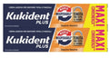 Kukident Plus Aderență Foarte Puternică cremă adezivă pentru proteze dentare totale și parțiale, 2 x 57 g