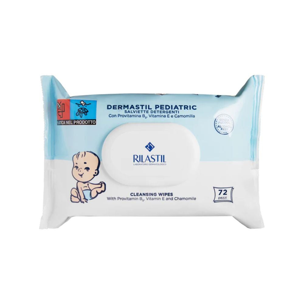 Rilastil Dermastil Pediatric Șervețele Umede 72 buc