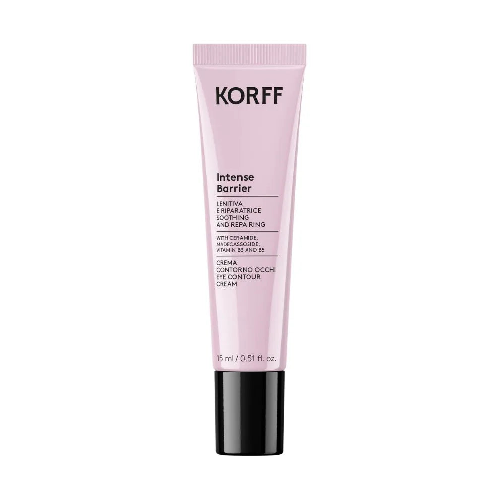KORFF  Intense Barrier – Contur ochi calmant anti-roșeață, 15 ml