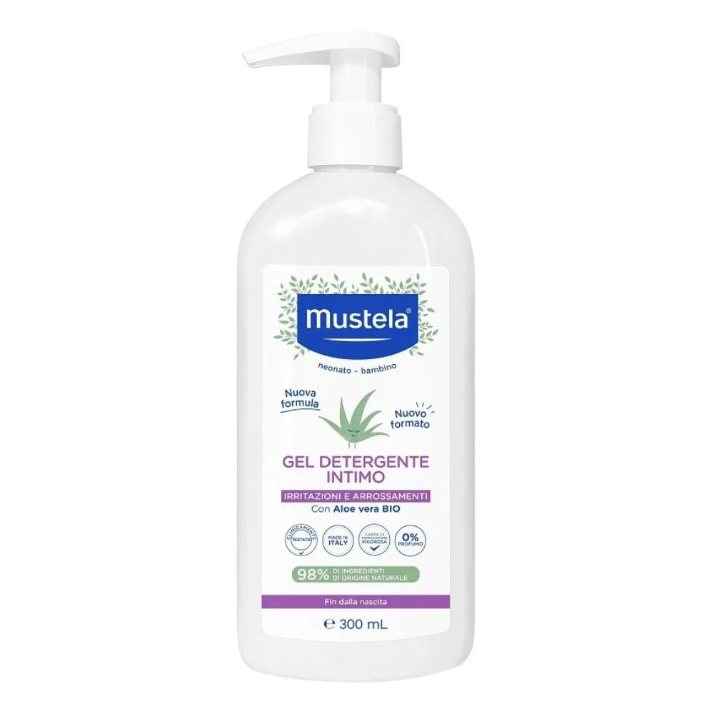 MUSTELA Gel de Curățare Intim pentru Iritații și Roșeață, 300 ml