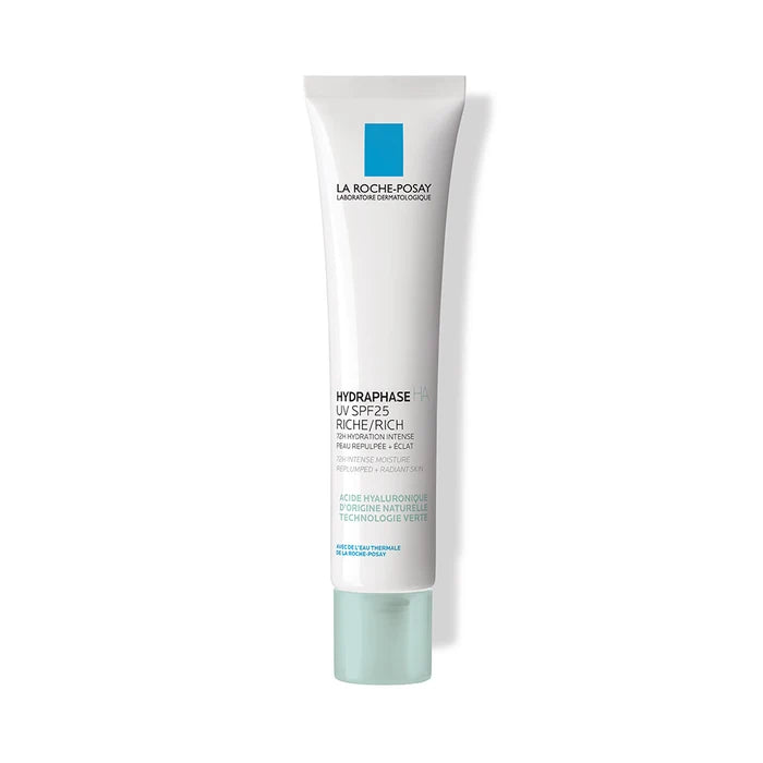 LA ROCHE-POSAY Hydraphase - HA UV Cremă Bogată SPF25, 40ml