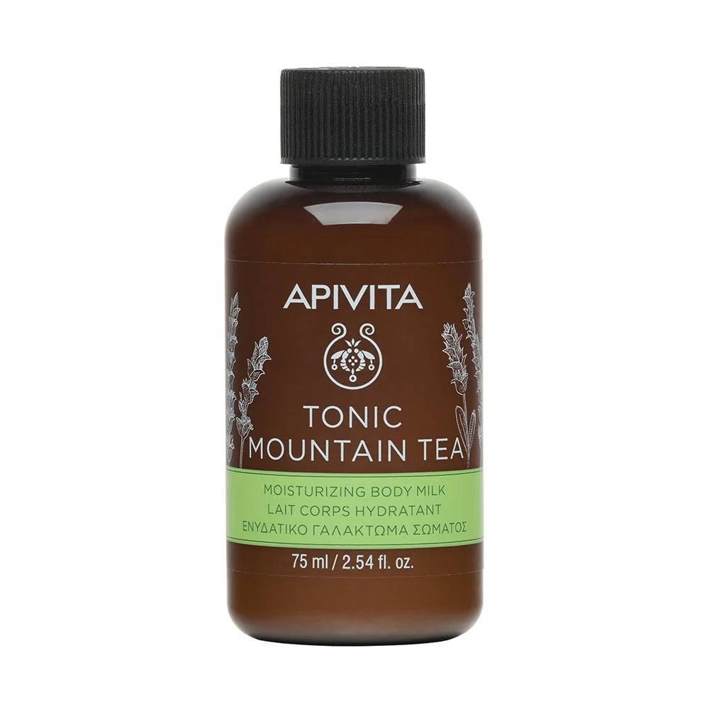 APIVITA TONIC MOUNTAIN TEA - Lapte de Corp Hidratant cu Ceai de Munte, 75ml
