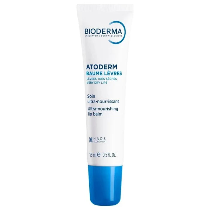 BIODERMA Atoderm Baume Lèvres – Balsam Reparatoare pentru Buze, 15ml