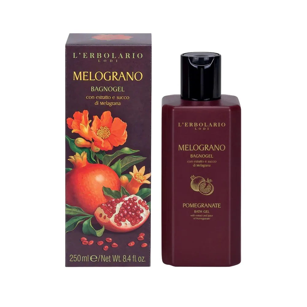 L'ERBOLARIO Melograno Bagnogel Gel de Dus Parfumat 250ML