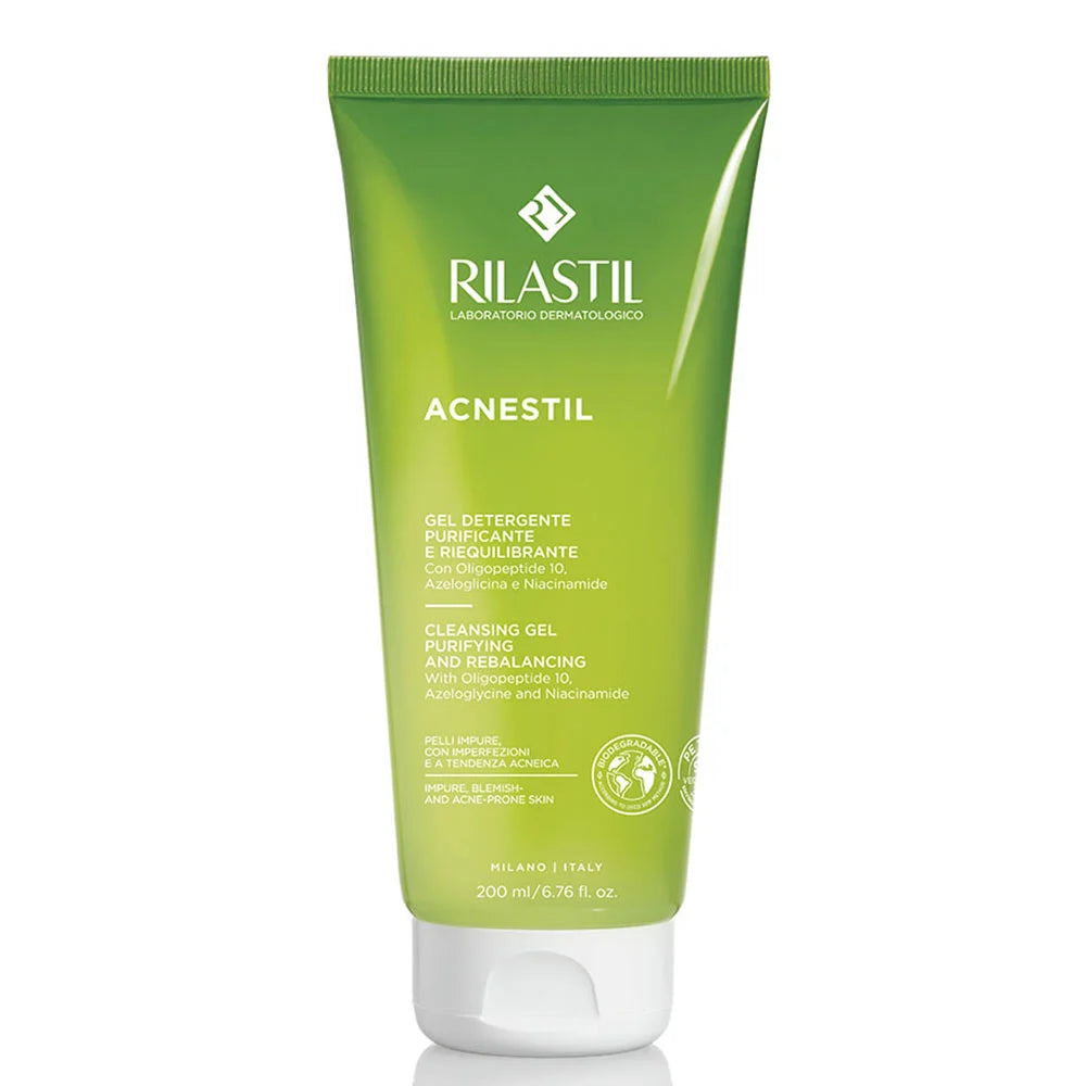 RILASTIL Acnestil - Gel de curățare purifiant și reechilibrant, 200ml