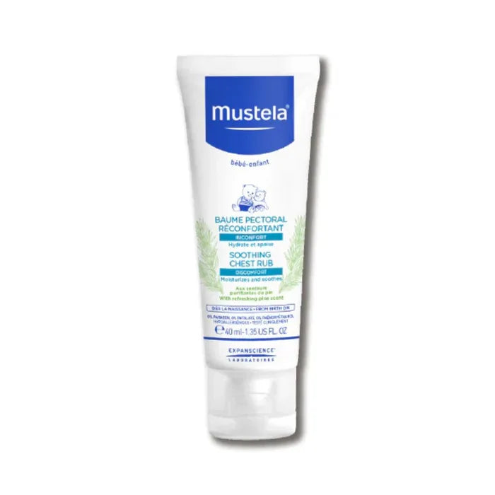 MUSTELA – Cremă Balsamică de Masaj pentru Răceală și Tuse, 40ml