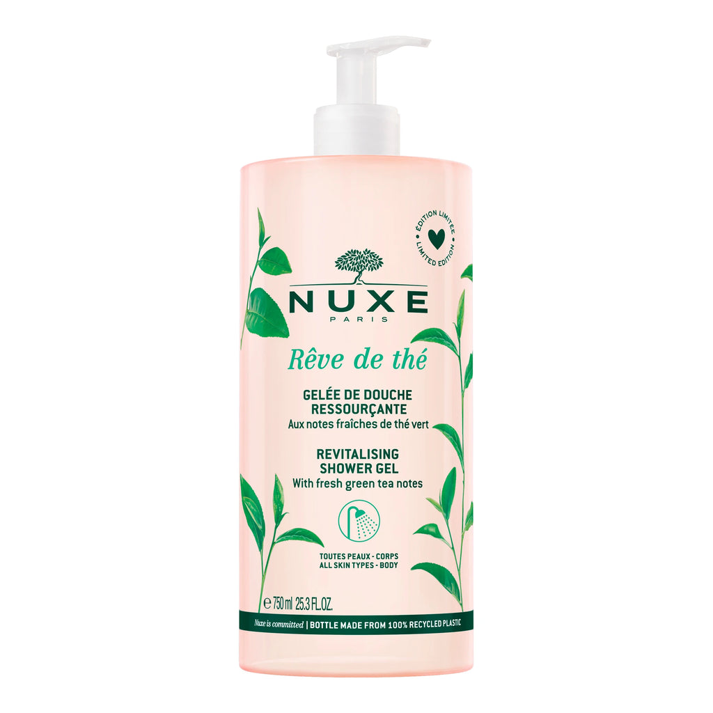 Nuxe Body Rêve De Thé – Gel de duș regenerant, 750 ml