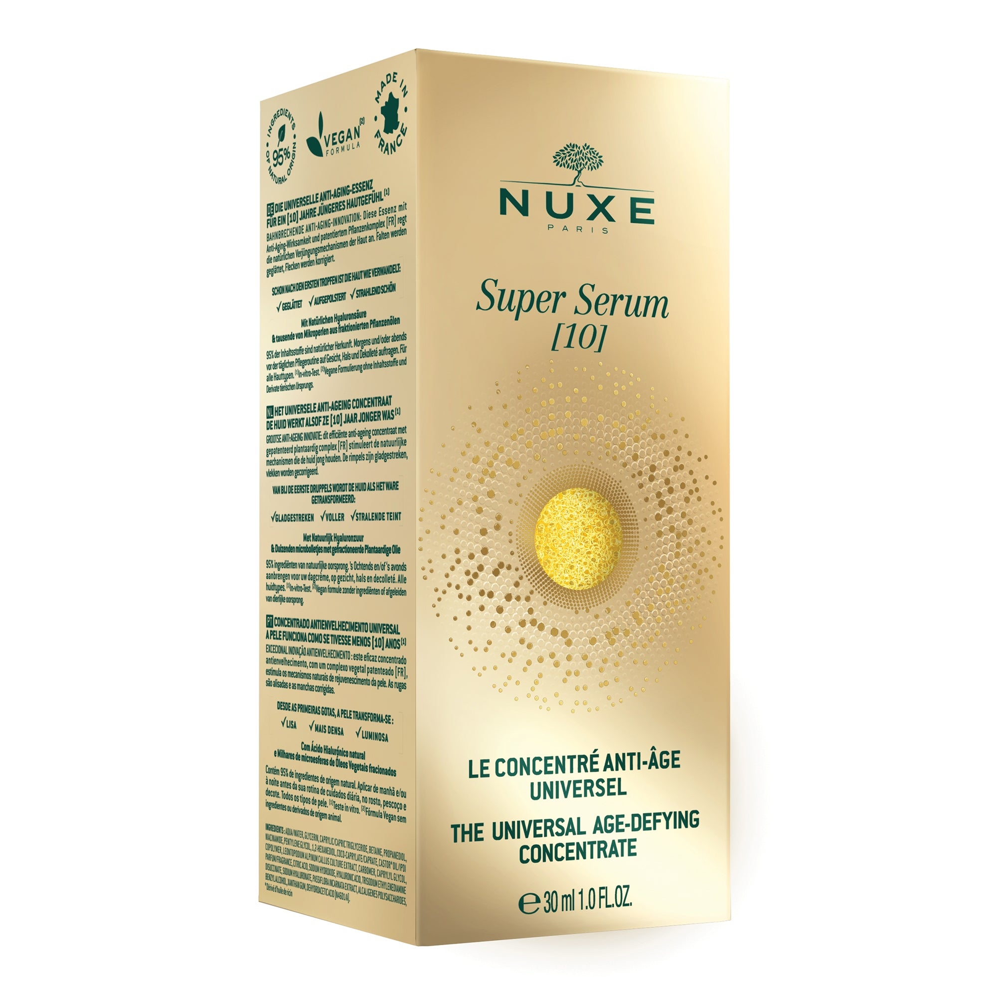 NUXE Super Serum [10] - Concentrat universal anti-îmbătrânire, 30 ml
