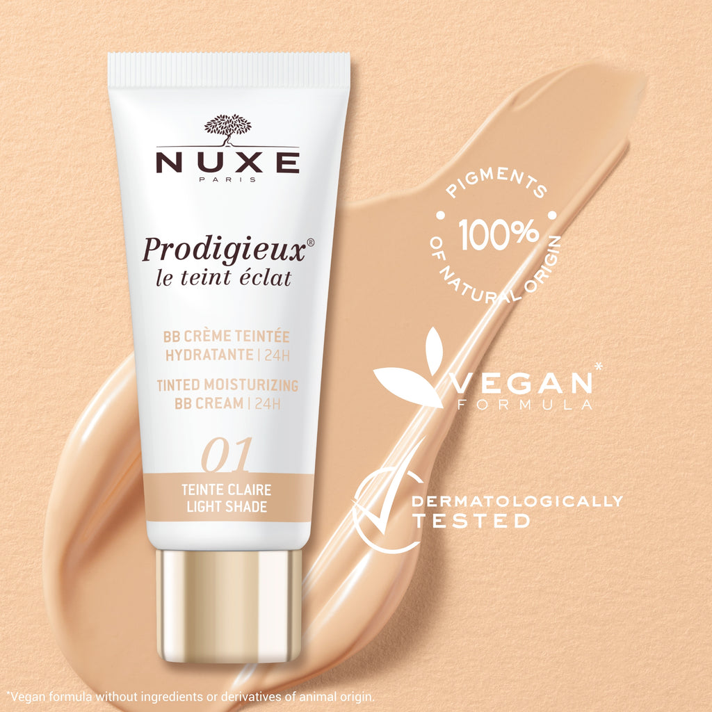 NUXE Prodi gieux - Le Teint Eclat BB Cream hidratantă nuanță deschisă, 30 ml