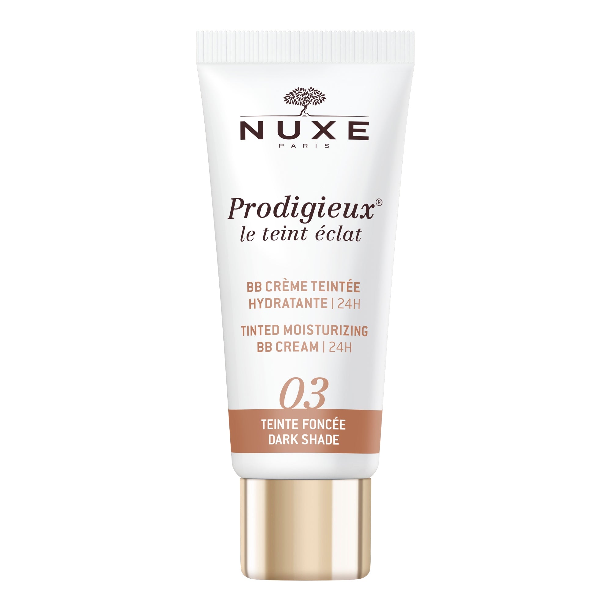 NUXE Prodigieux - Le Teint Eclat BB Cream cremă Colorata hidratantă Tonalità Scura, 30 ml