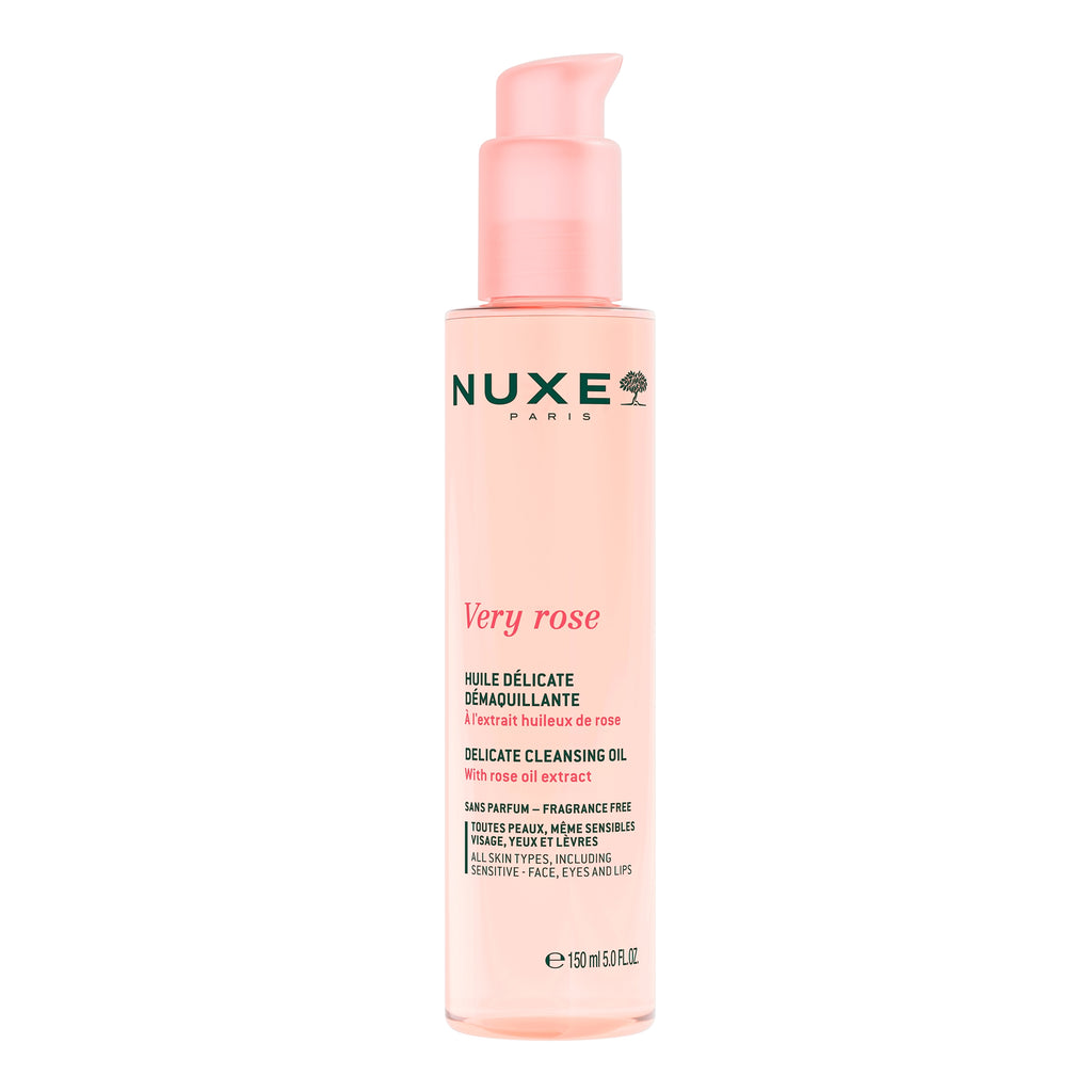 NUXE Very Rose - Ulei demachiant care curăță și calmează, 150 ml