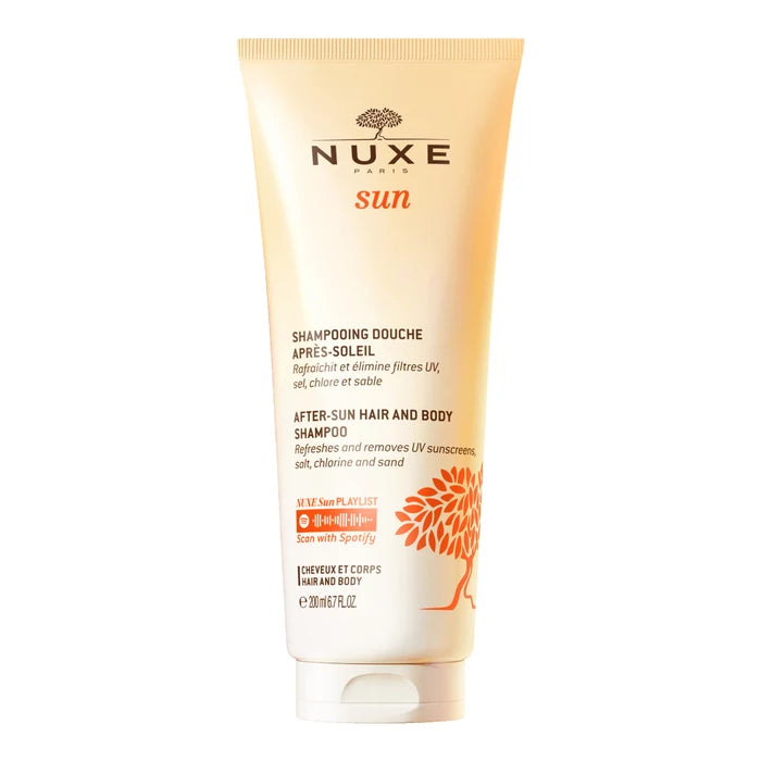 NUXE SUN - Șampon și gel de duș după plajă, 200 ml