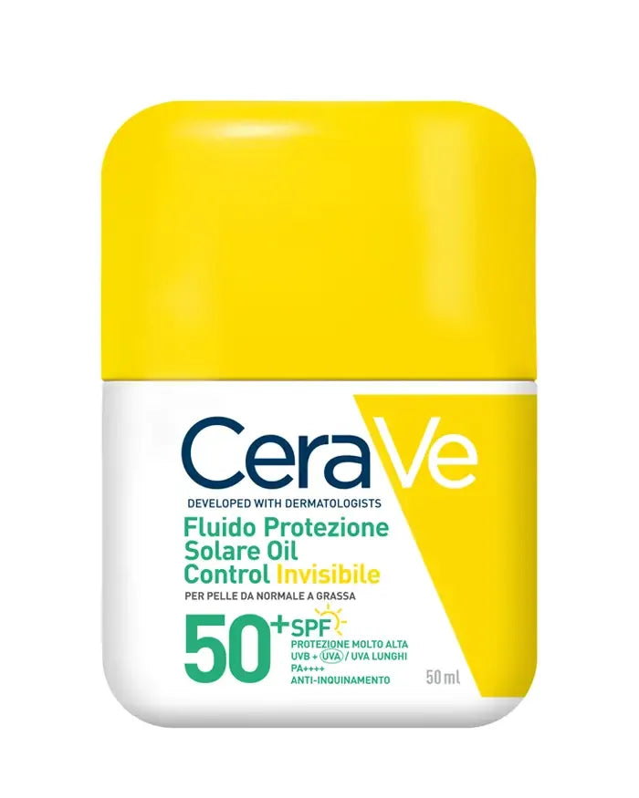 CERAVE Fluid protecție solară Oil Control SPF50, 50 ml