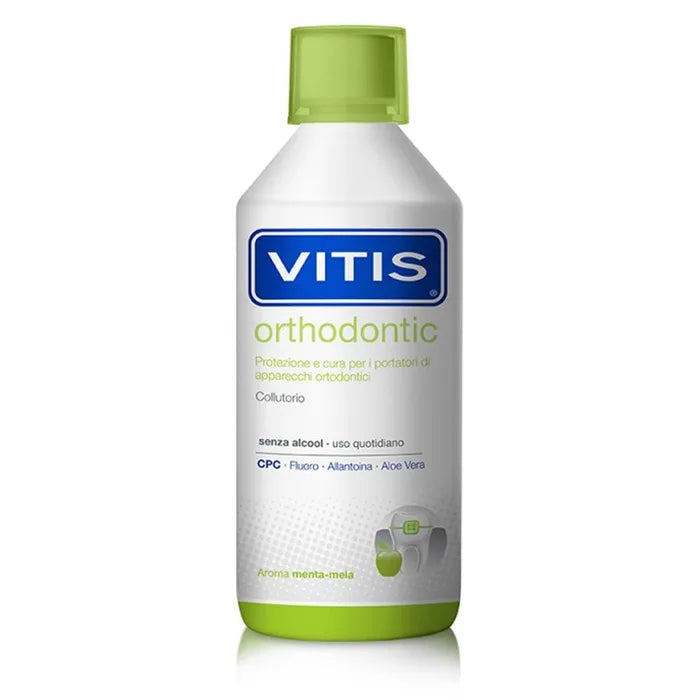 VITIS Ortodontico – Apă de Gură Ortodontică pentru Uz Zilnic, 500 ml