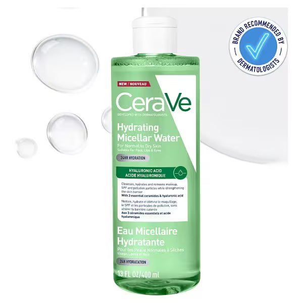 CERAVE Apă micelară hidratantă, 400 ml