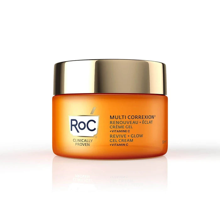 ROC Multi Correxion – Revive + Glow Cremă Gel Iluminatoare pentru Față, 50ml