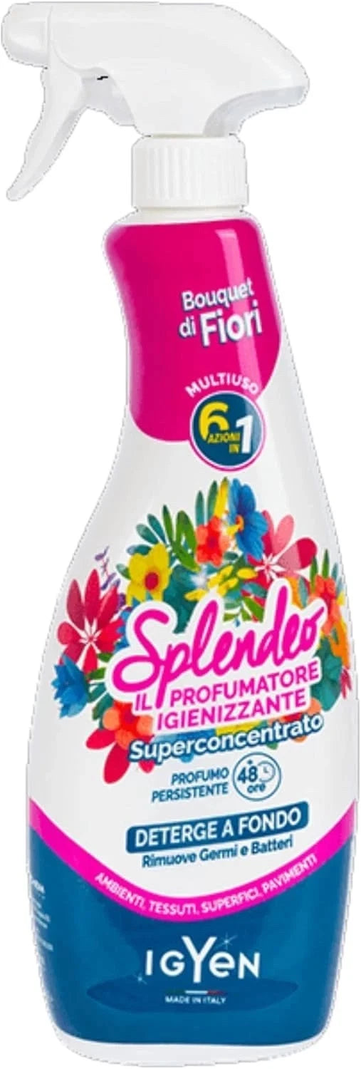 SPLENDEO Parfumant igienizant Bouquet di Fiori, 750 ml