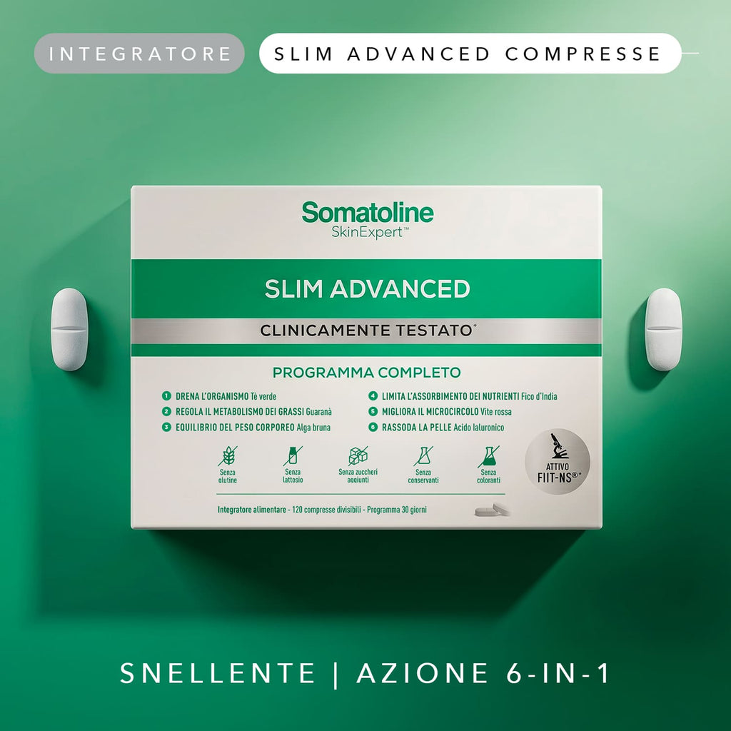SOMATOLINE SkinExpert Slim Advanced Supliment alimentar, 120 comprimate