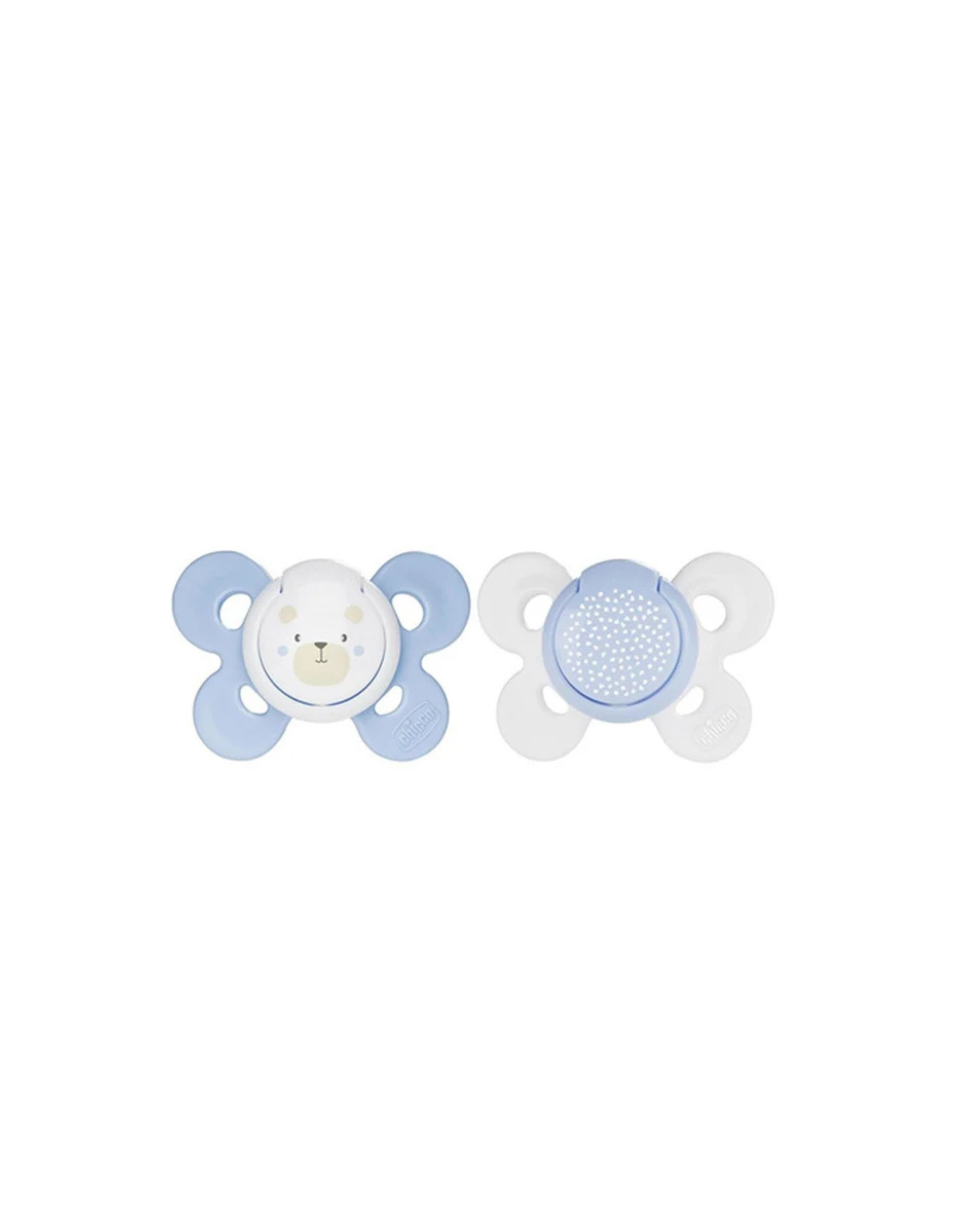 CHICCO PhysioForma – Suzete Comfort 0-6 Luni, tetină din silicon, 2 bucăți
