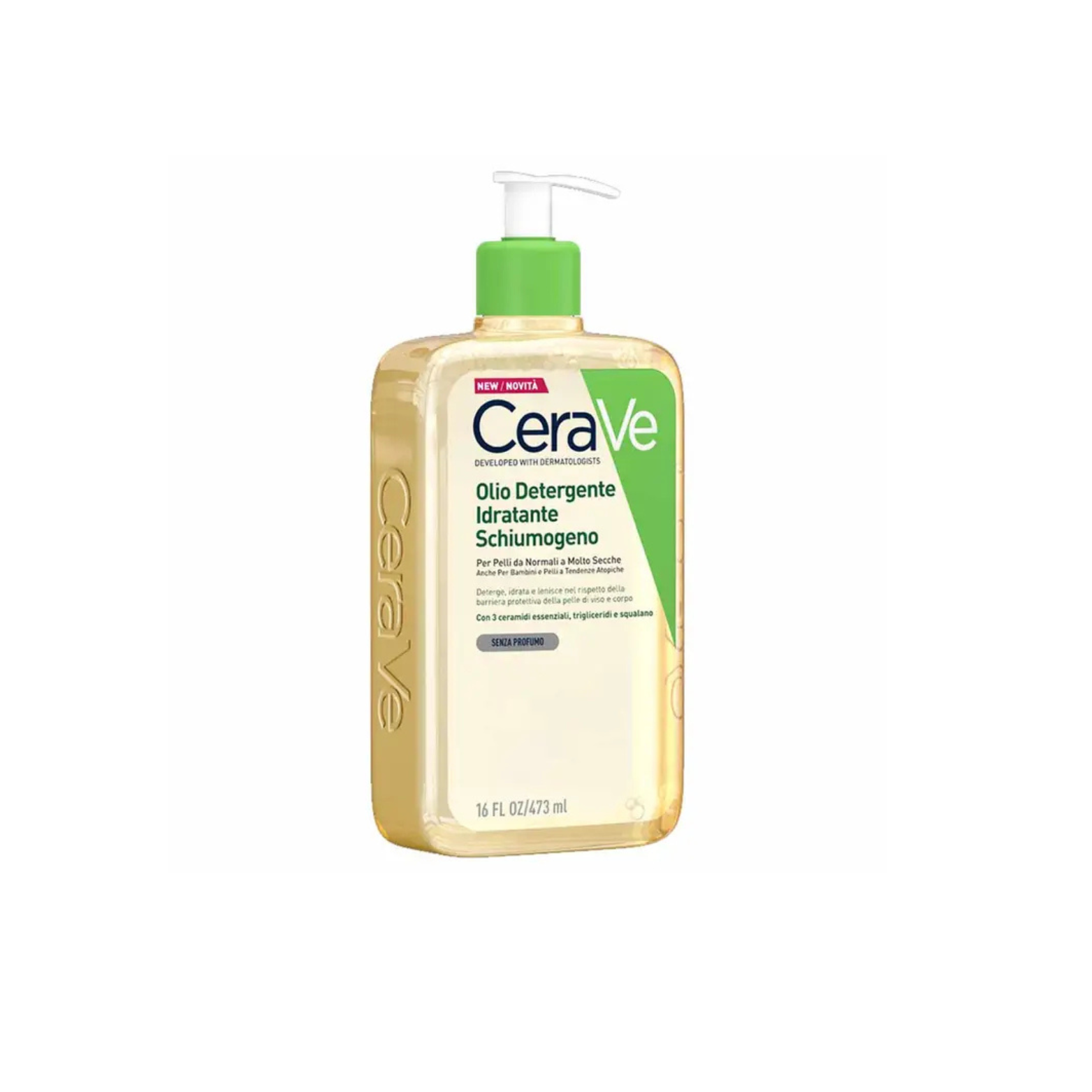 CERAVE ULEI DE CURĂȚARE HIDRATANT – CURĂȚĂ, HIDRATEAZĂ ȘI CALMEAZĂ CU 3 CERAMIDE, 473 ML