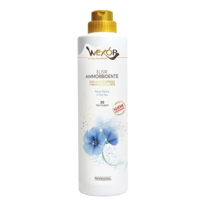 WEXOR Balsam de rufe Ferigă și flori albastre, 30 spălări, 750 ml