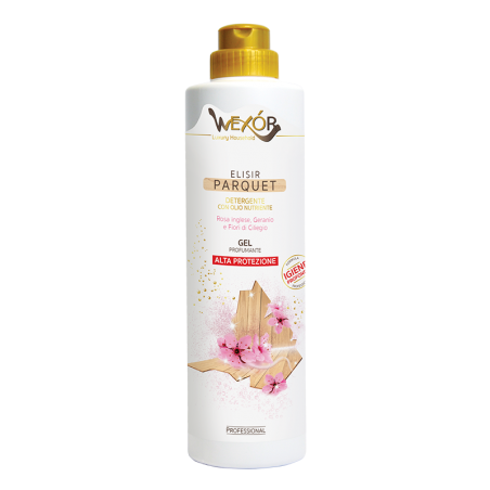 WEXOR Detergent pentru parchet Trandafir, mușcată și cireș, 750 ml