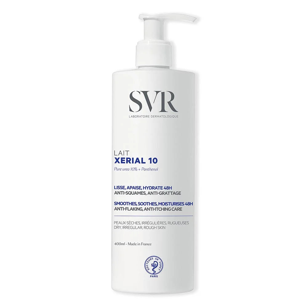 SVR – SVR Xérial 10 Lait Corps – Lapte de corp hidratant 24H cu efect netezitor, 400 ml